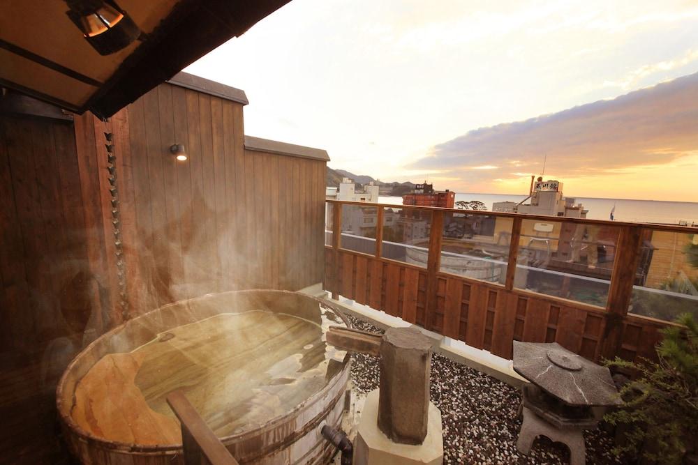Atarayo Nishiizu Onsen Hotel Exterior foto