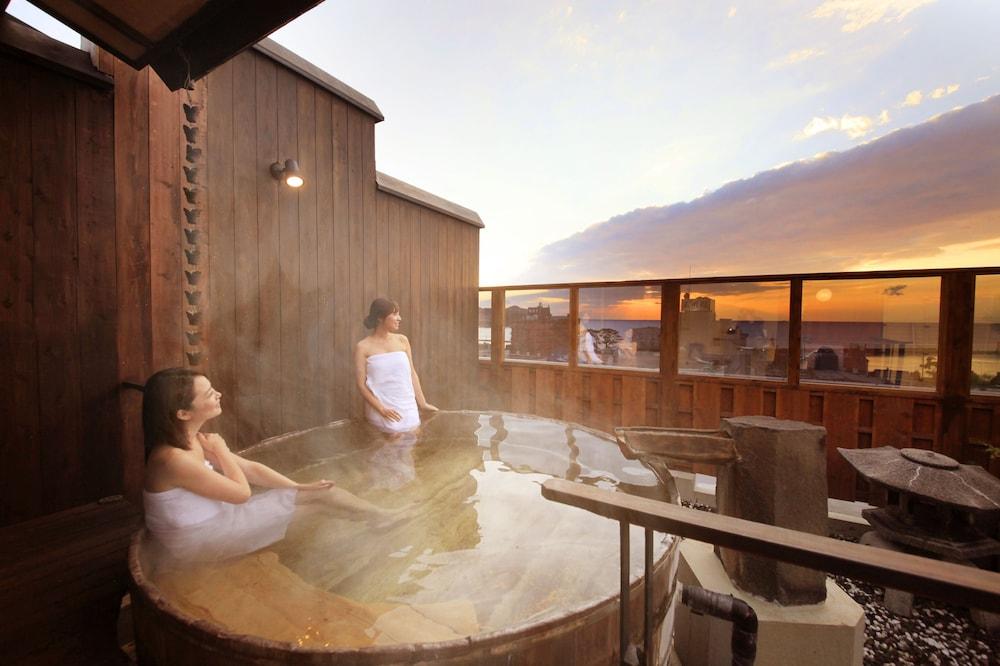 Atarayo Nishiizu Onsen Hotel Exterior foto